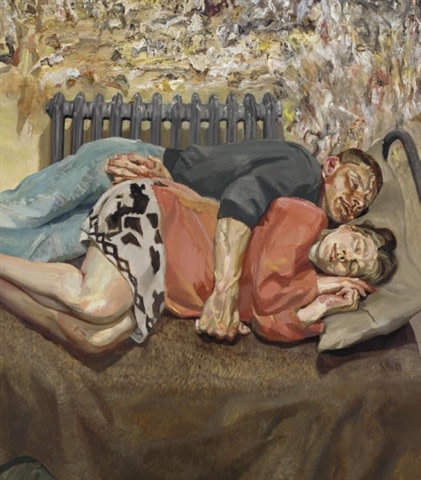 ib e o seu marido, Lucien Freud
