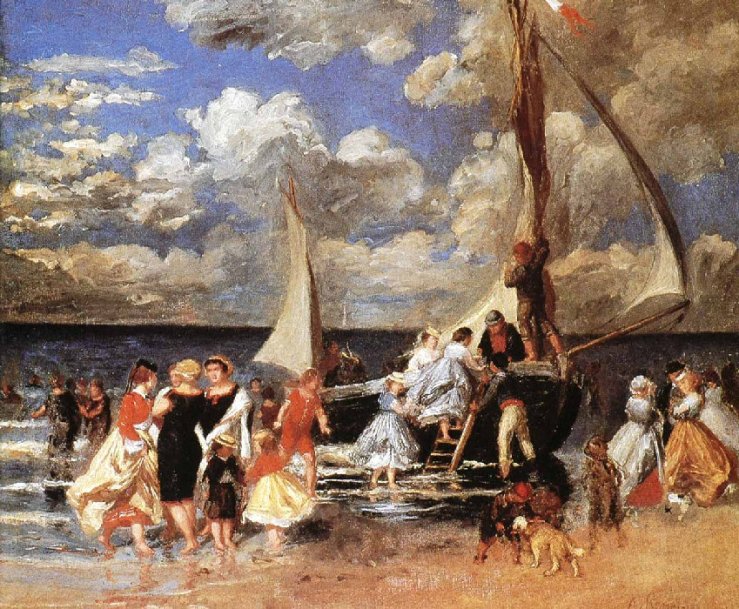 Regresso de um passeio de barco